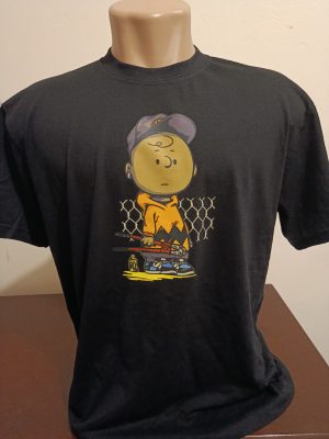 Camiseta estampada 100% algodão