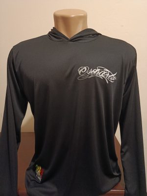 Camiseta manga longa com capuz Dry-fit