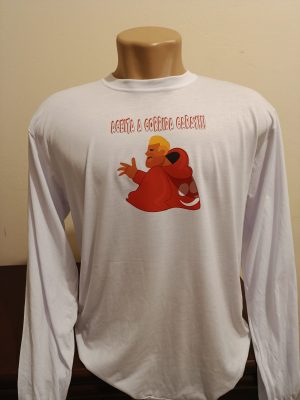 Camiseta manga longa Poliéster