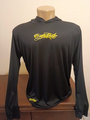 Camiseta Dry-fit manga longa com capuz